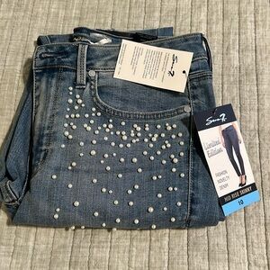 🔥🔥Seven7 limited edition mid rise skinny jeans